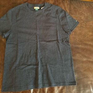 Esc Men's Blue Striped Shirt